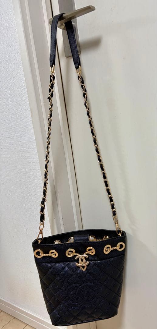 CHANELノベルティキルティング 2wayバケットバッグ　新品未使用