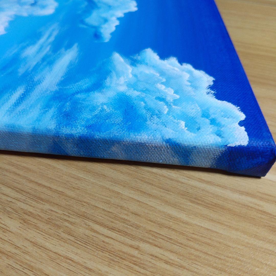 絵画　空　雲　原画　インテリア　アート