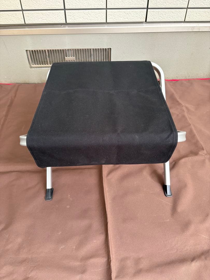 カバー付き　スノーピーク オットマン LV-103 ブラウン