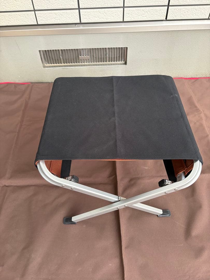 カバー付き　スノーピーク オットマン LV-103 ブラウン