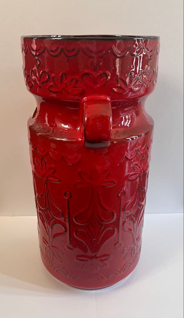 fatlava 46センチ BAY KERAMIK 西ドイツ製　花器　傘立て