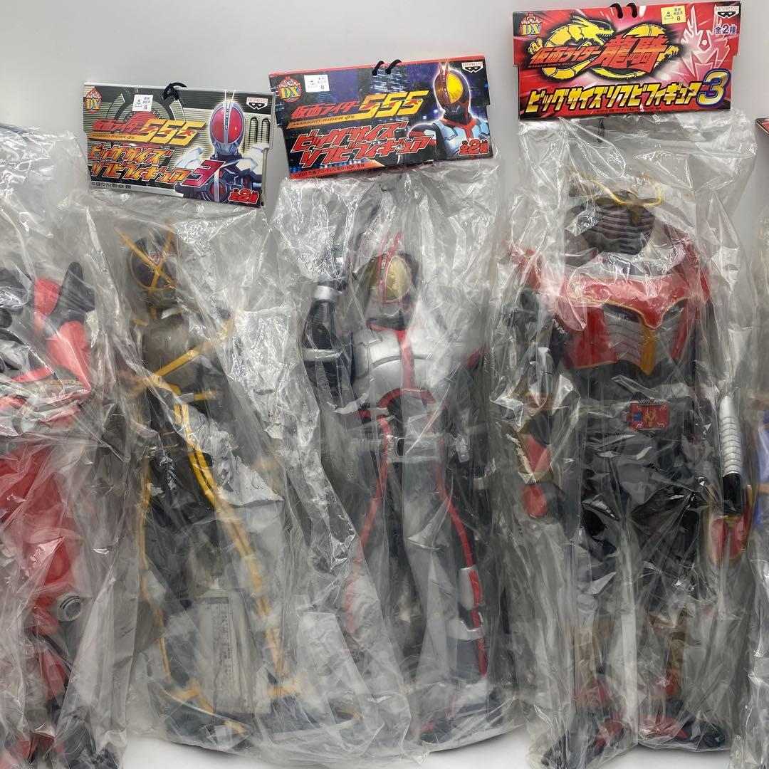 仮面ライダー フィギュアセット 未開封　バンプレスト　ビックフィギュア　35cm