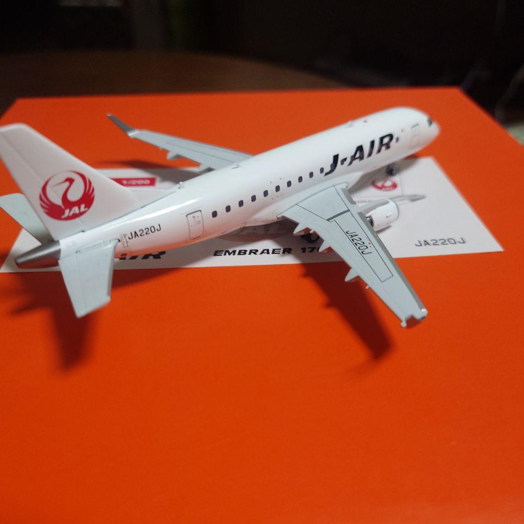 航空機・ヘリコプター 1/200 Jcwings J-AIR EMBRAER 170 JA220J