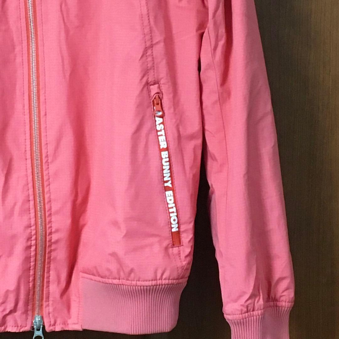 良品　マスターバニー　ブルゾン　１　女性　ピンク　ジャケット　パーリーゲイツ