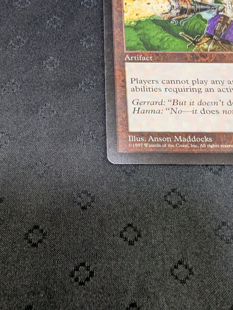 MTG　無のロッド　Null Rod　ウェザーライト　英語