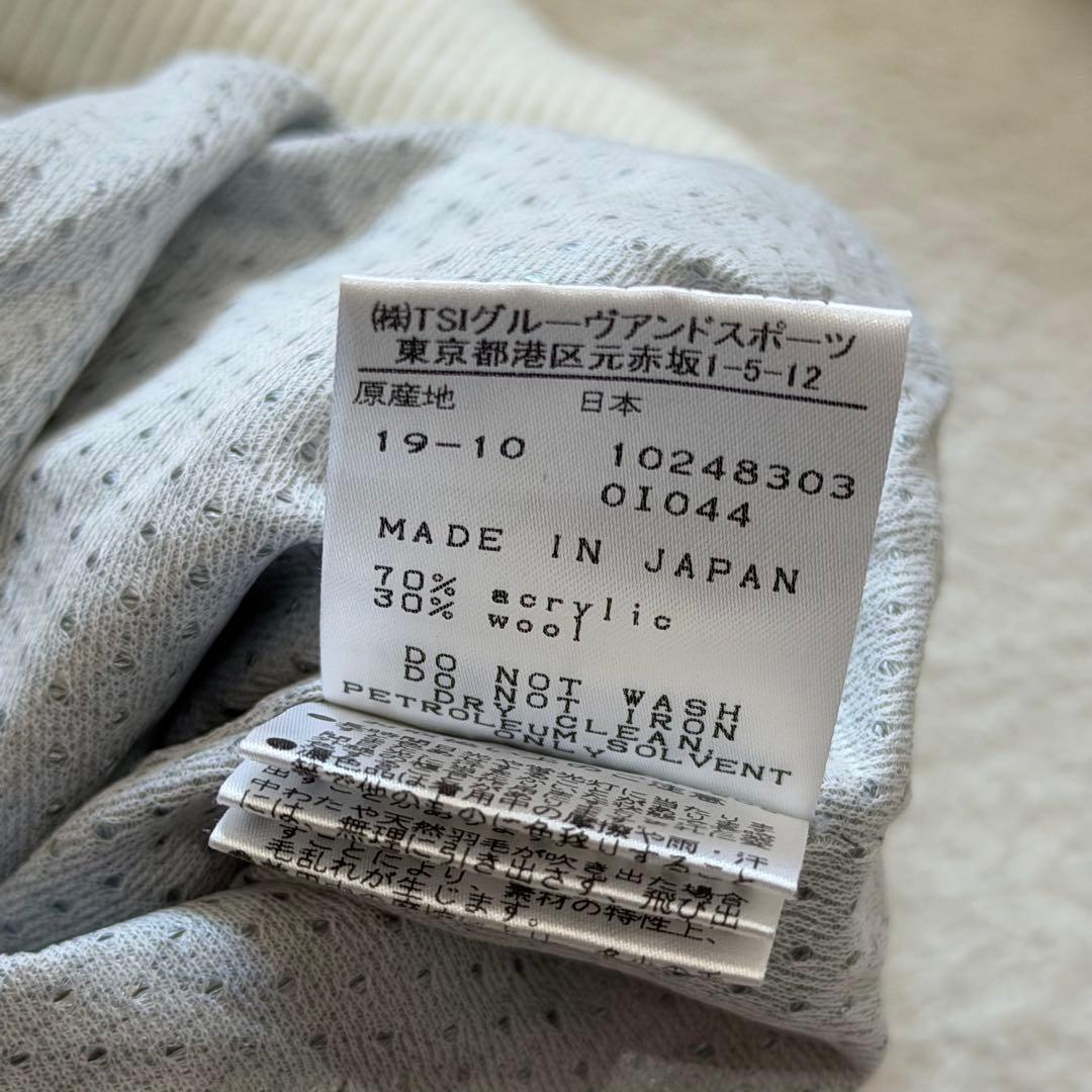 パーリーゲイツ　異素材パーカーブルゾン　ゴルフ　ストレッチ　ホワイト　XL