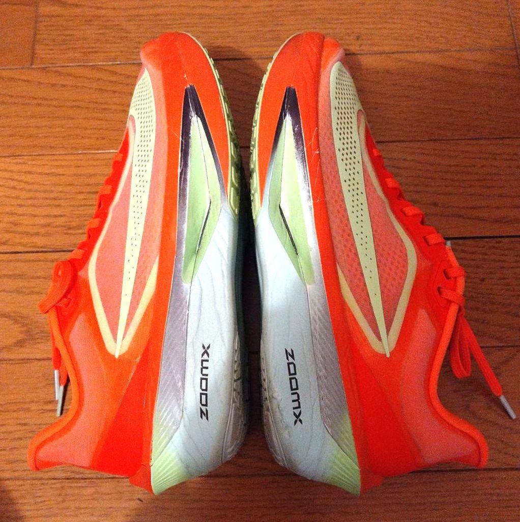 【目立った傷や汚れ無し】ズームフライ6 25.5センチ レッド/ライム