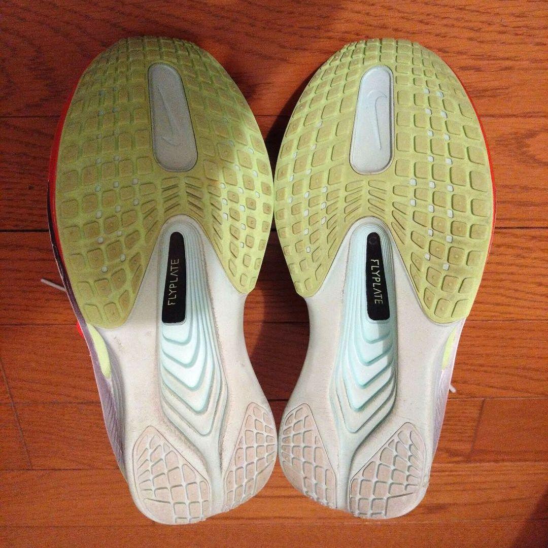 【目立った傷や汚れ無し】ズームフライ6 25.5センチ レッド/ライム