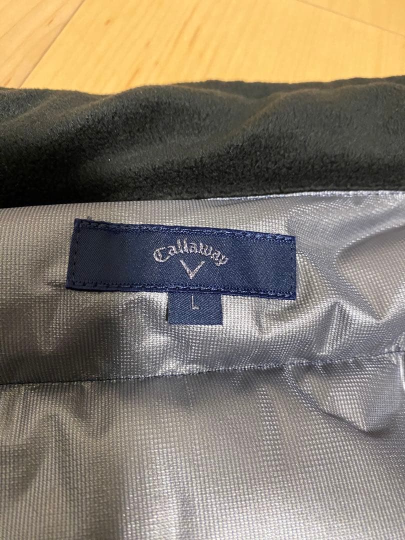 Callaway ネイビー 中綿ブルゾン　Lサイズ