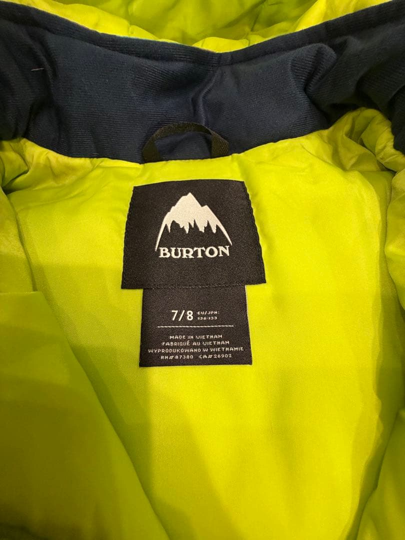 BURTON 子ども用 スノーボードウェア 7-8