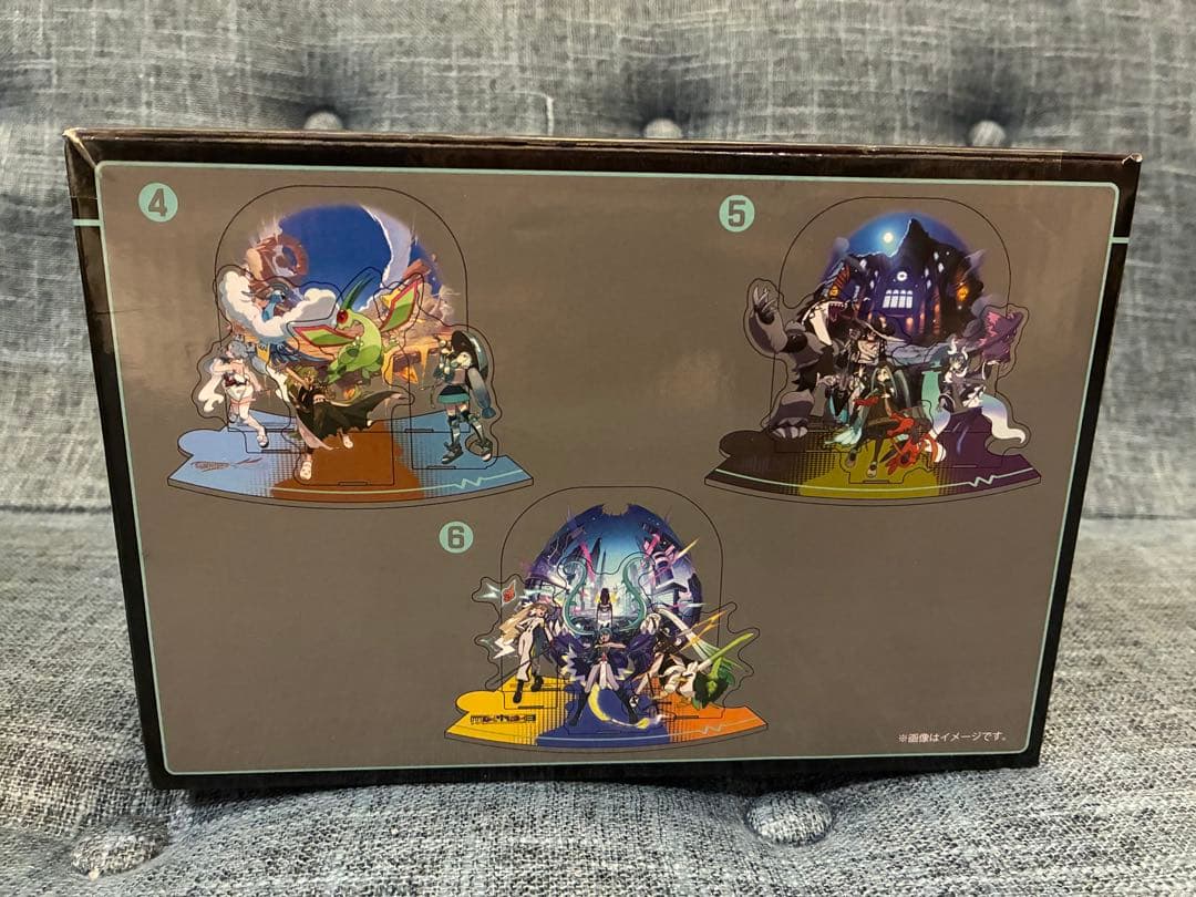 つながるアクリルスタンドコレクションBOX全６種類コンプリートセット ポケミク