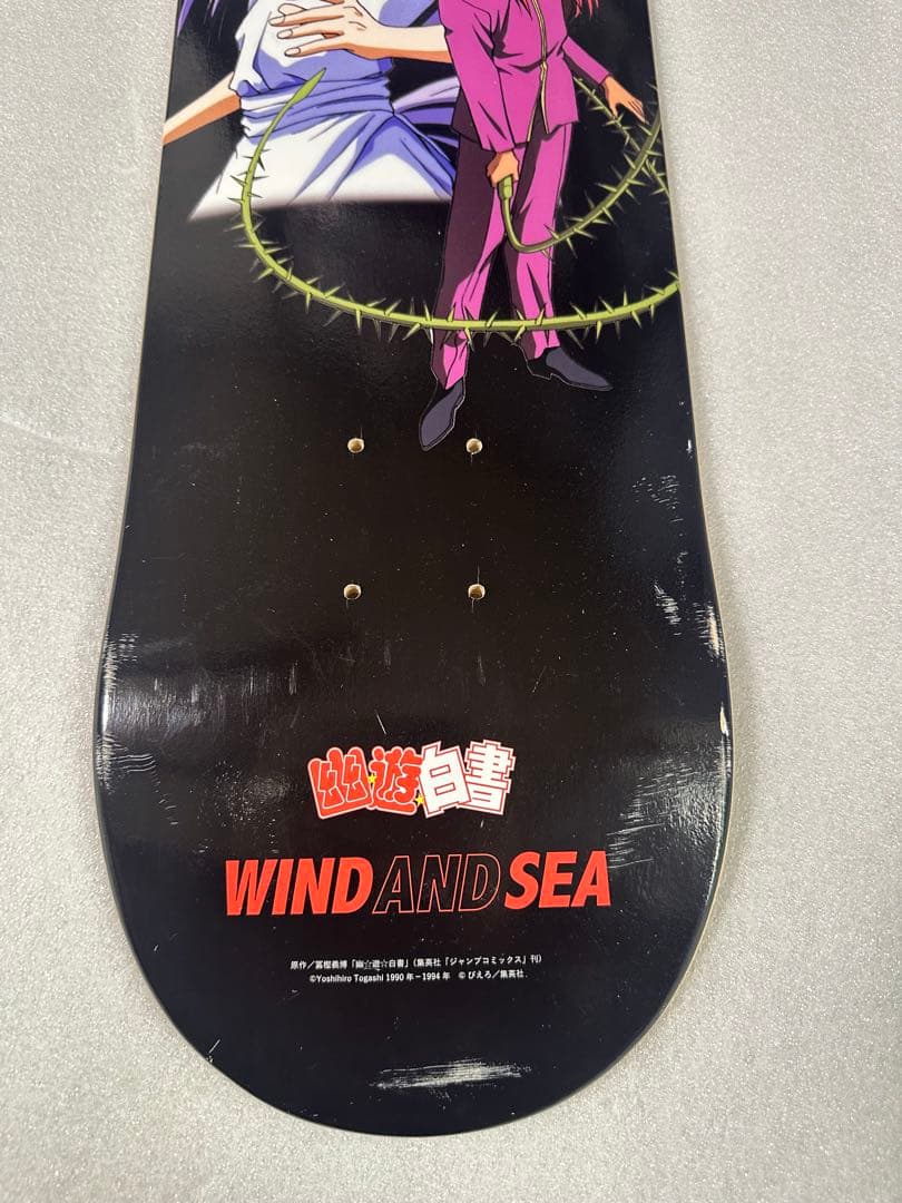 幽遊白書×WIND AND SEA Skate Board \"Reigan\"蔵馬