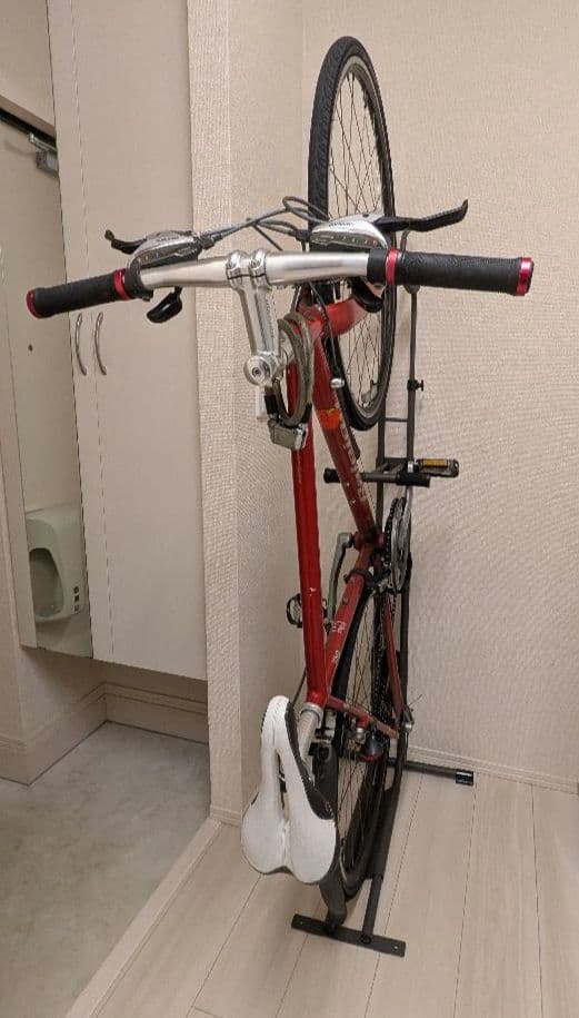 サイクルロッカー CS-700GR クランクストッパー　自転車スタンド　グレー