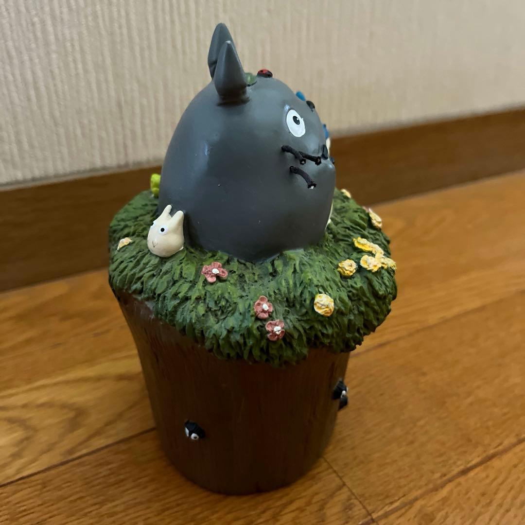 【希少】　トトロ貯金箱　フィギュア　となりのトトロ　青トトロ