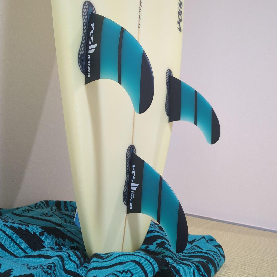 【新品未使用】VARLEY サーフボード 5'10 フィン＆カバー付