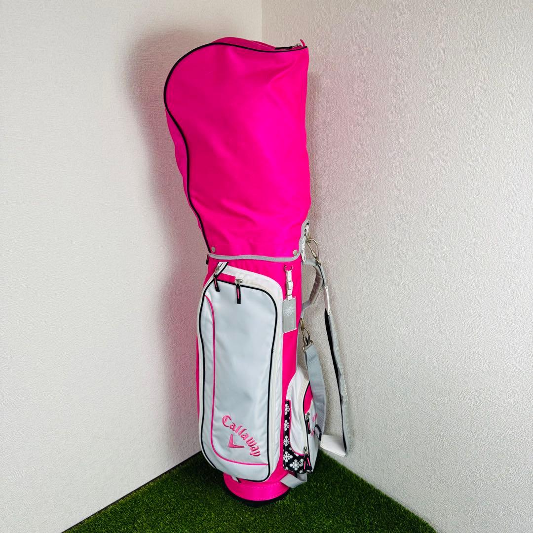 【女性用】Callaway solaire レディース キャディバッグ ピンク