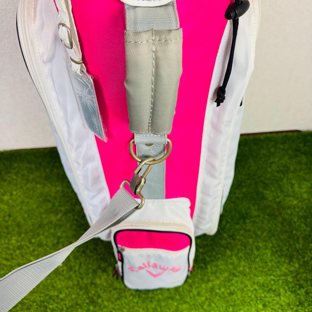 【女性用】Callaway solaire レディース キャディバッグ ピンク