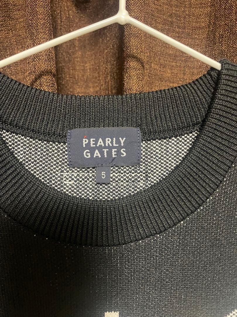 PEARLY GATES ダークグレー セーター サイズ5