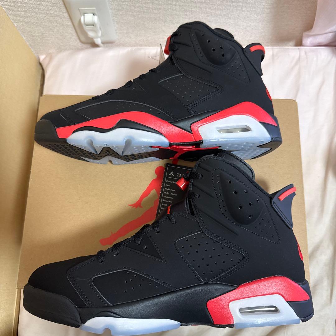 シューズ(男性用) 27cm NIKE AIR JORDAN 6 INFRARED SALESMAN