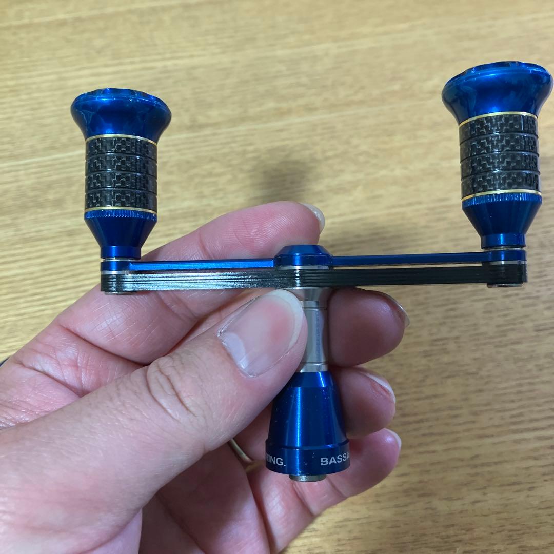 廃盤レア　美品　バサート　ダイワ用　ダブルハンドル　リールキャップ　セット