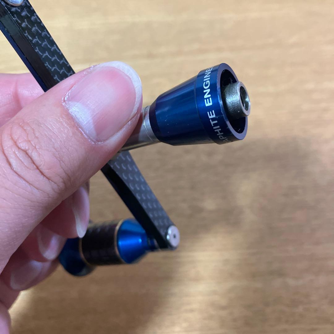 廃盤レア　美品　バサート　ダイワ用　ダブルハンドル　リールキャップ　セット