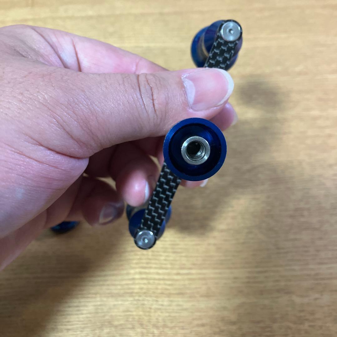 廃盤レア　美品　バサート　ダイワ用　ダブルハンドル　リールキャップ　セット
