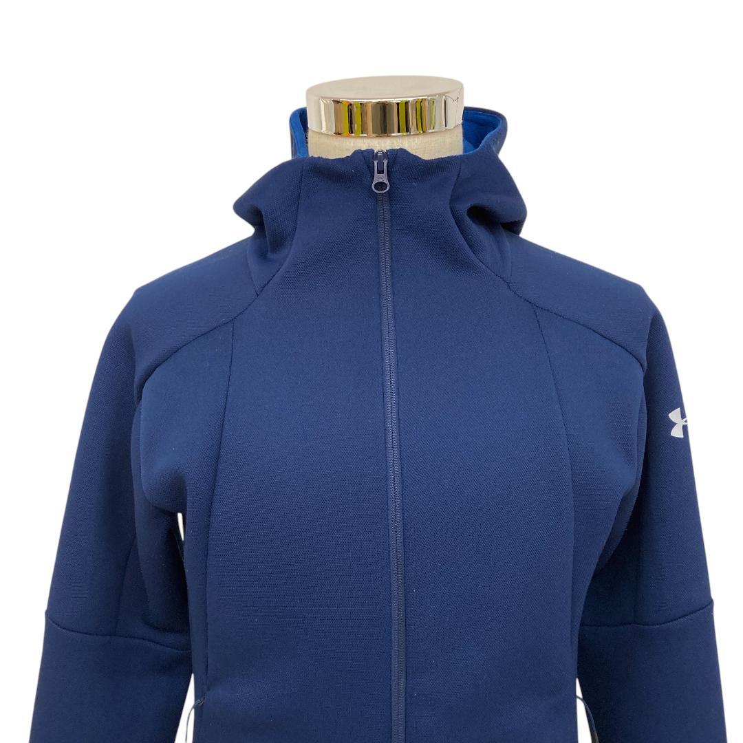 ★美品 UNDER ARMOUR アンダーアーマー 紺 ジャンパー M