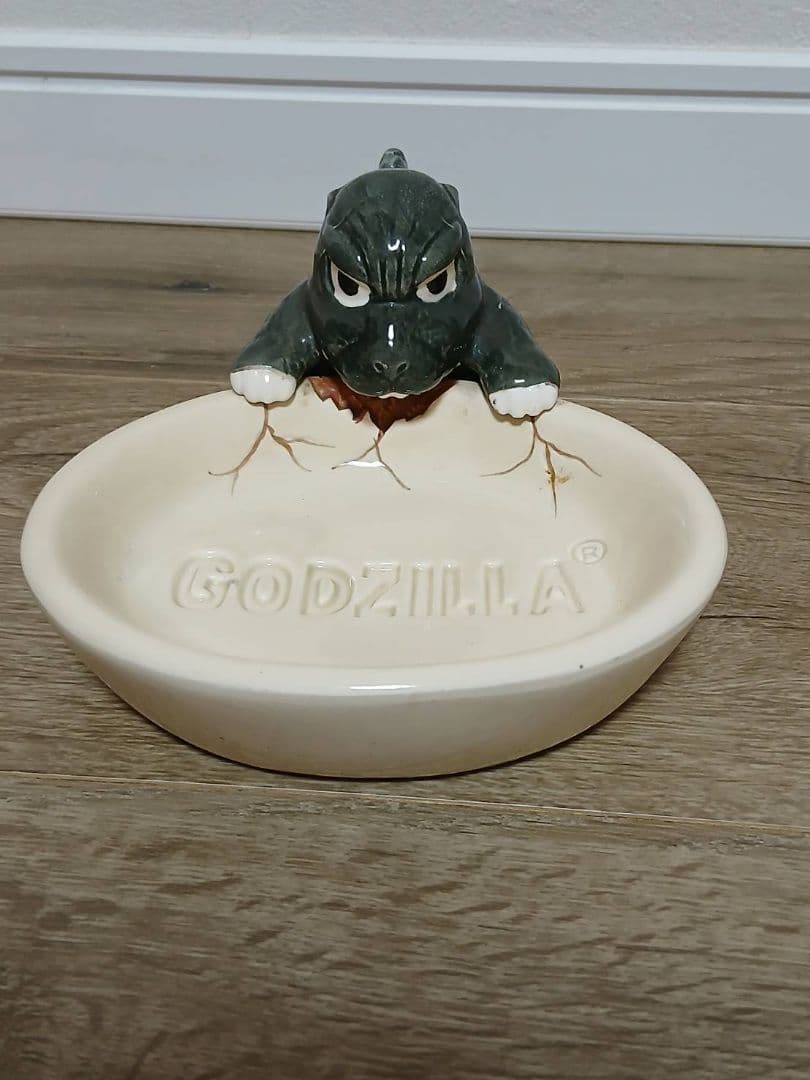 コレクション放出！マリモクラフト製【90年代vintageゴジラ】瀬戸物　陶器