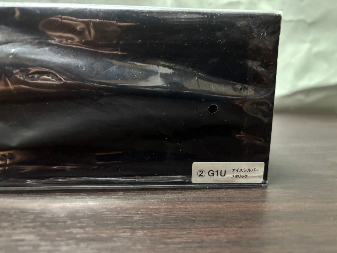 新型GR86 カラーサンプル ミニカー アイスシルバーメタリック シュリンク付