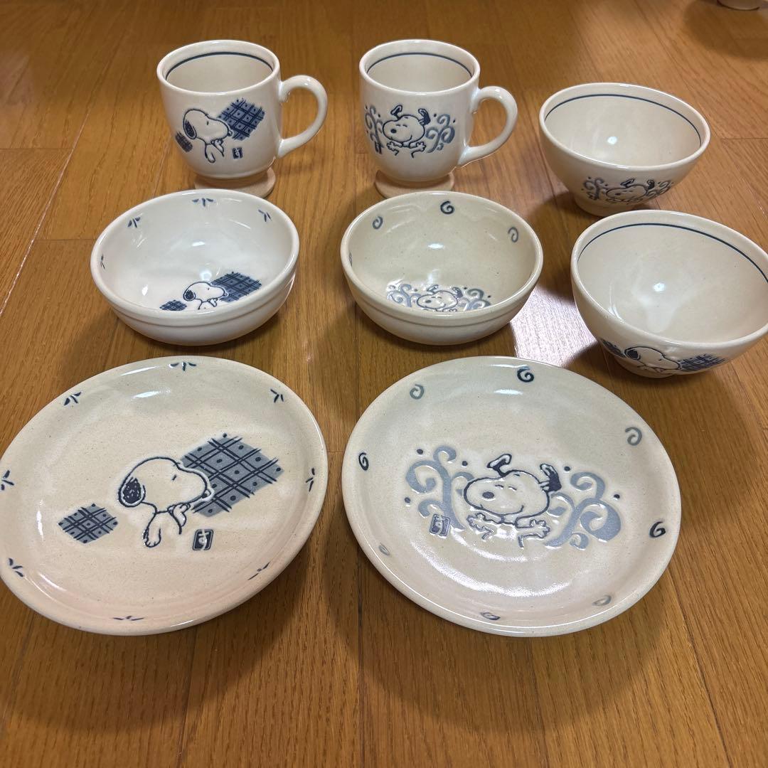スヌーピー 和食器セット　2人様
