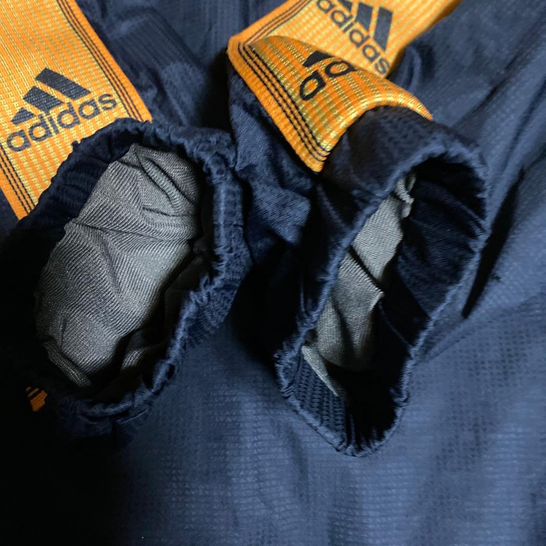 adidas 上下セット　オレンジ　紺　ジャージ　セットアップ　00s