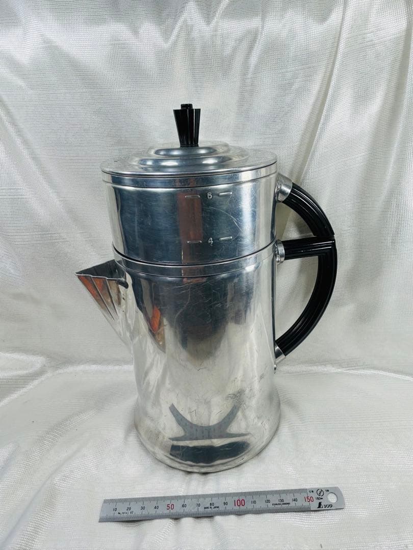 新品未使用　ビンテージ品　アメリカ製ウェアーエバー社のコーヒーポット #956