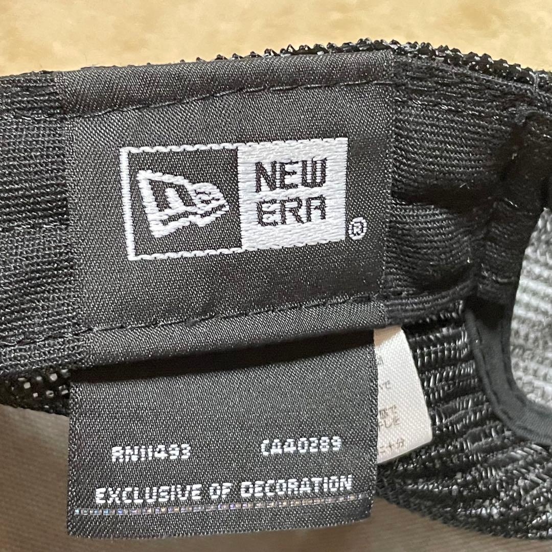 エバーグリーン new era インスピラーレ　ブラック　メッシュキャップ