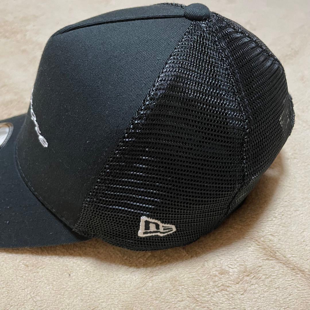 エバーグリーン new era インスピラーレ　ブラック　メッシュキャップ