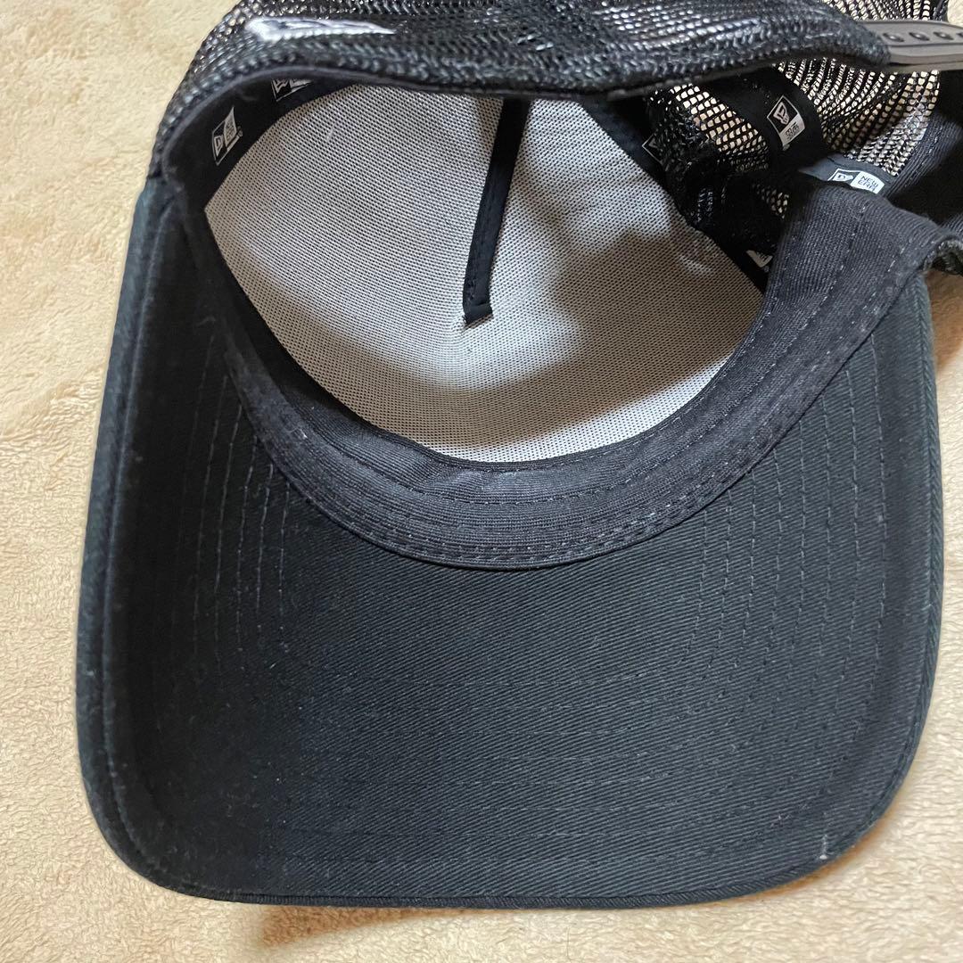 エバーグリーン new era インスピラーレ　ブラック　メッシュキャップ