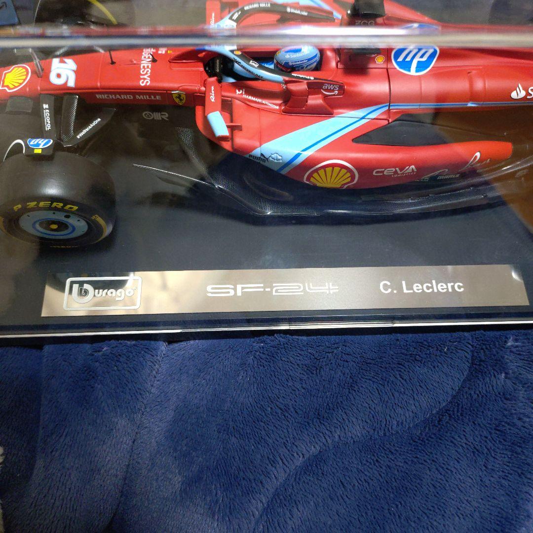 burago SF-24 マイアミ仕様 C.ルクレール 1/18