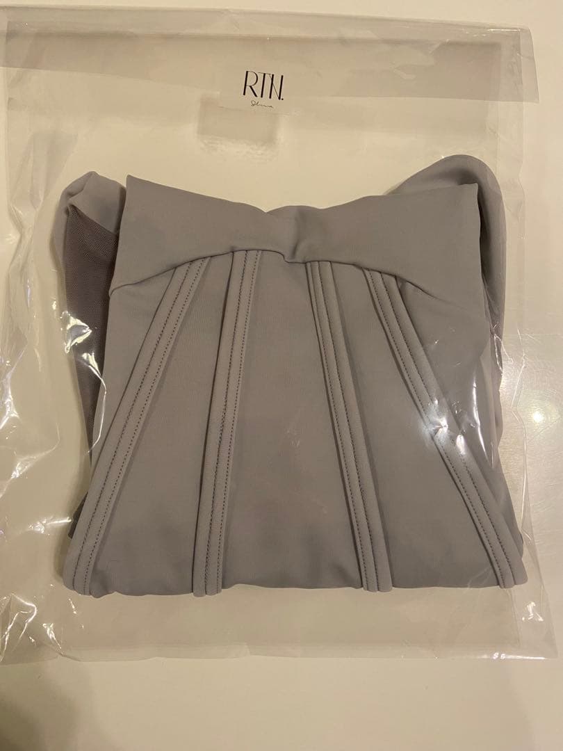 【新品未使用】Retune.stina Aria レオタード ライトグレー
