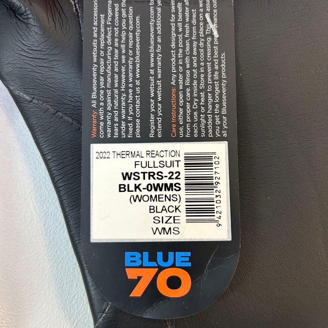 Blue Seventy Thermal Reaction ウェットスーツ