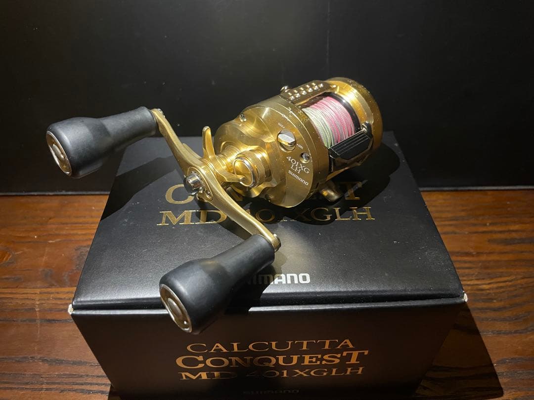 リール SHIMANO CALCUTTA CONQUEST MD 401XGLH