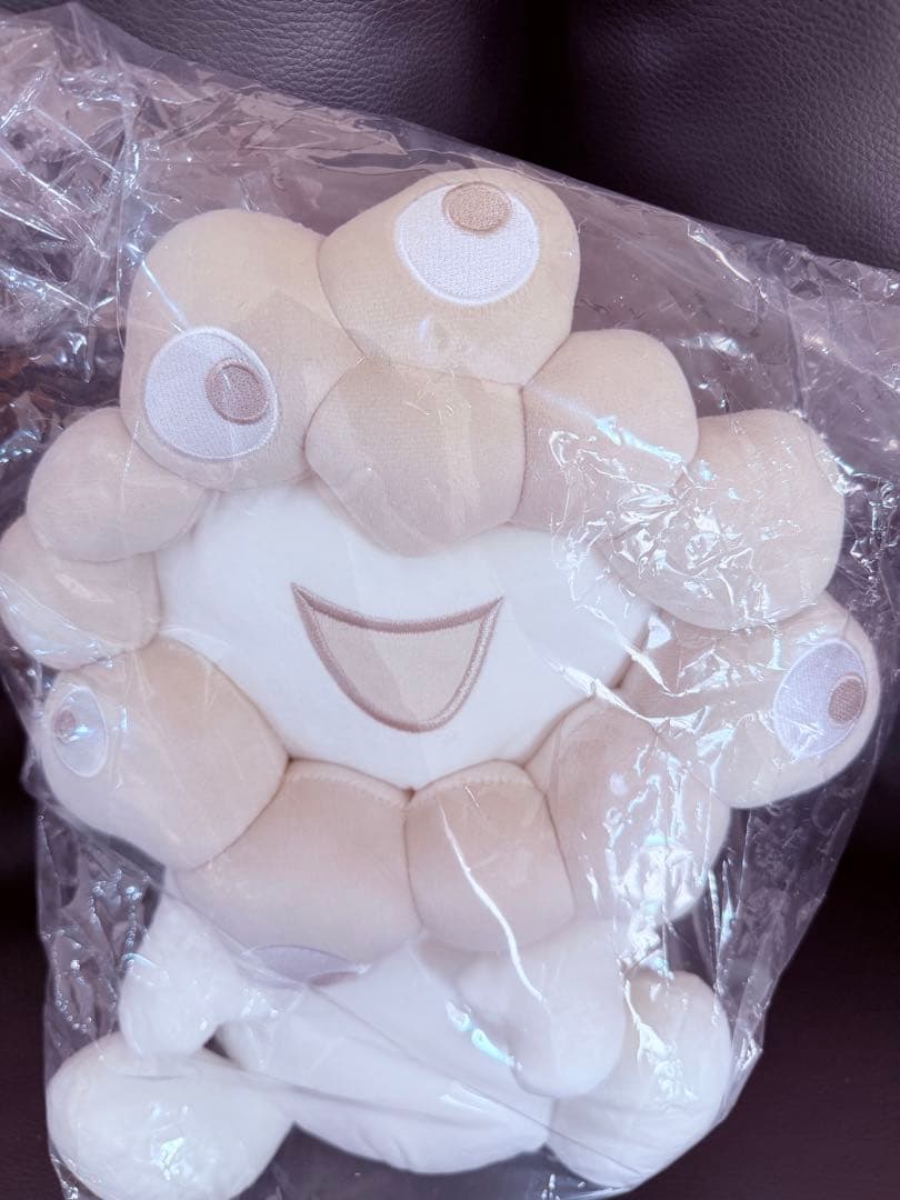 【新品】EXPO2025 ミャクミャク お手玉風ぬいぐるみ 白Ｌ