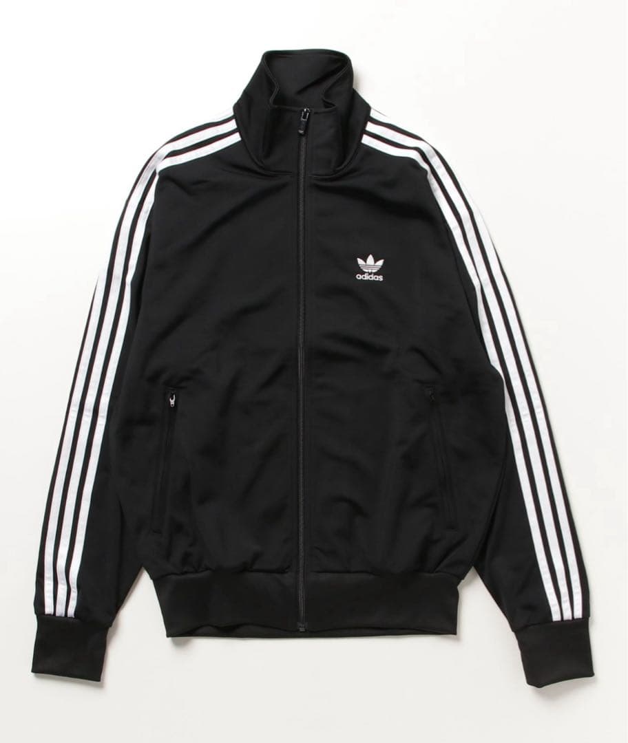 adidas トラックジャケット 黒