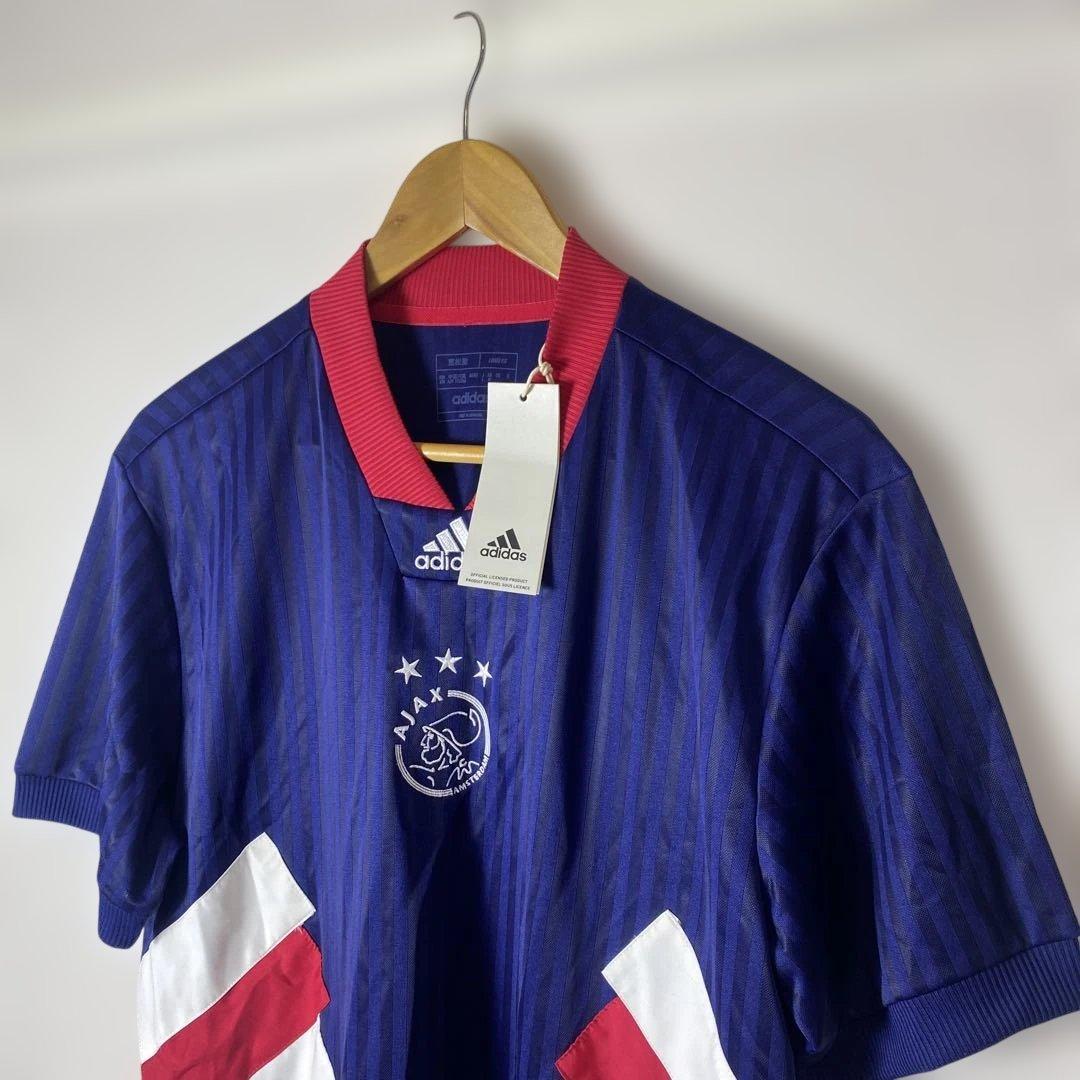 未使用 adidasアディダス AJAX アヤックス サッカーユニフォーム L