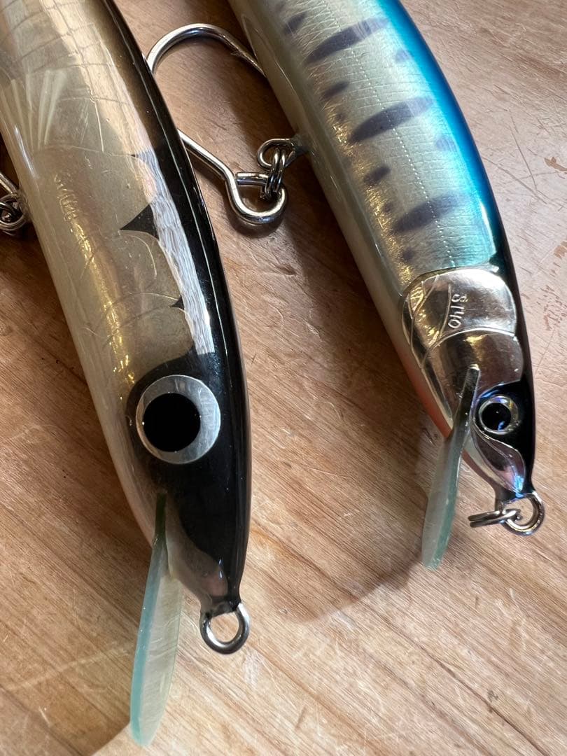 だ*こ様 ビッグトラウトルアー 魚じゃらし工房 saburou140&140B