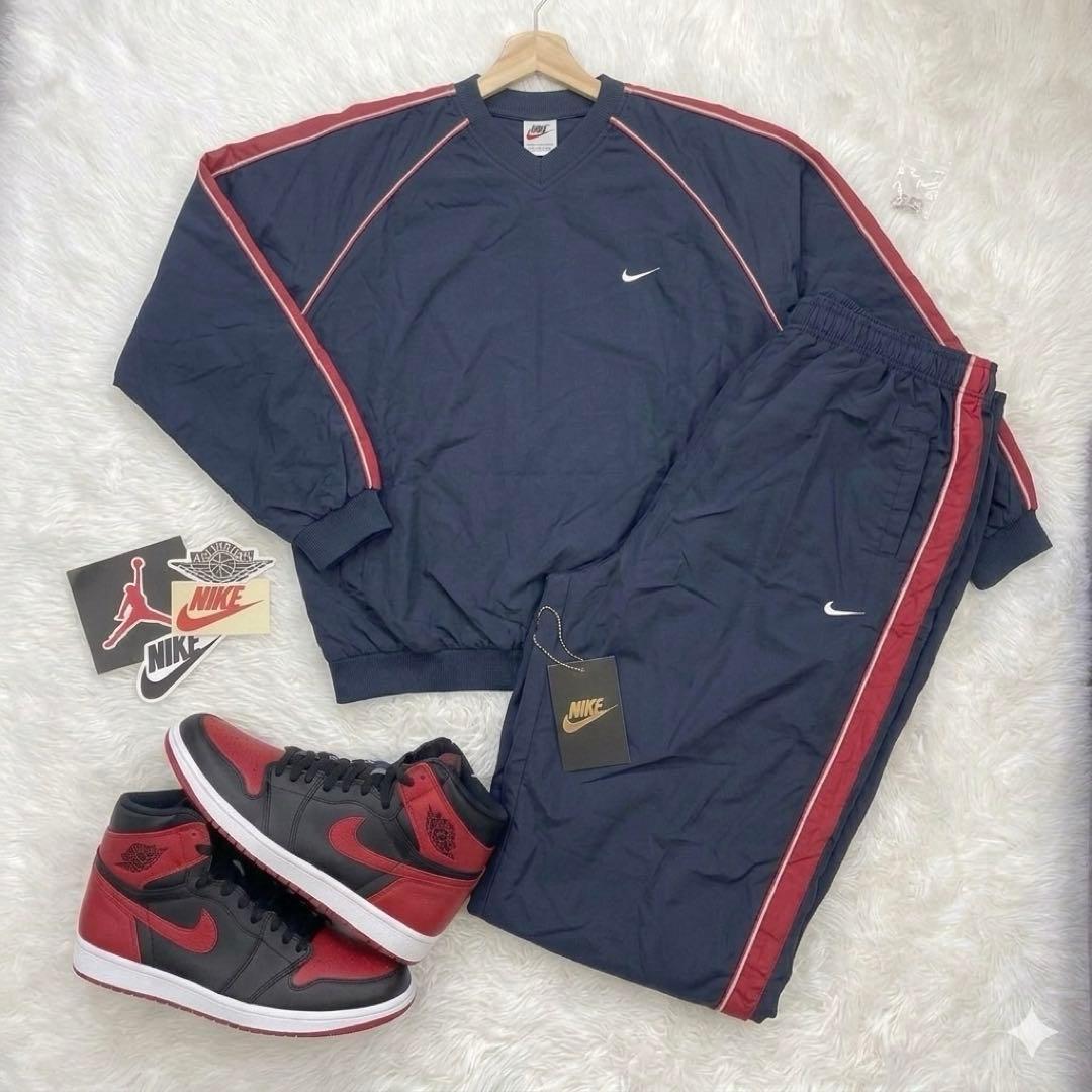 00s NIKE ナイキ ナイロンセットアップ 上下 ジャージ
