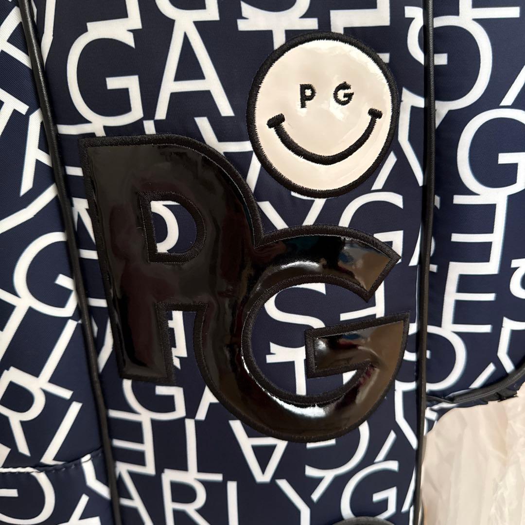 PEARLY GATES ネイビーキャディバッグ　パーリゲイツ　キャスター付き