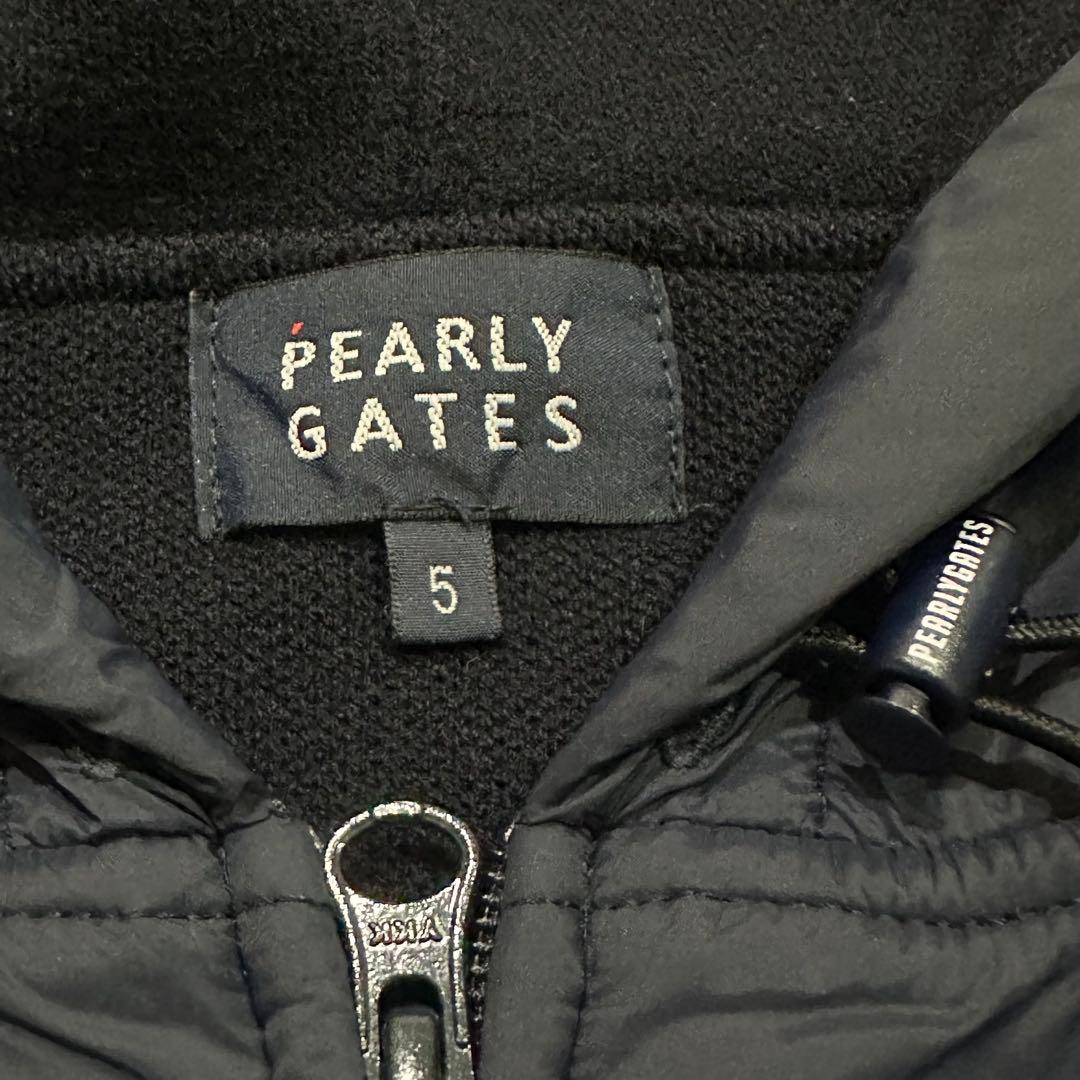 【期間限定出品】PEARLYGATESパーリーゲイツニットパーカーアウターフード