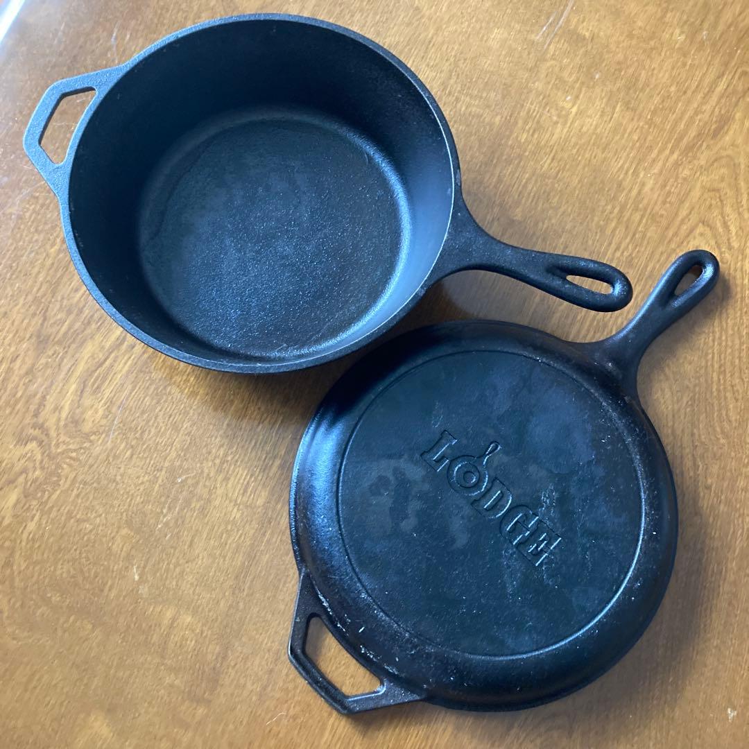 ダッチオーブン(Lodge Logic Combo Cooker 3qt)