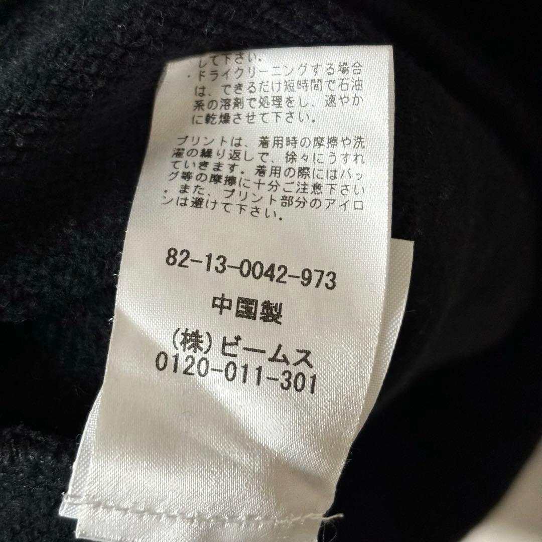 malbon マルボン × BEAMS パーカー　ゴルフ　ビックロゴ　L