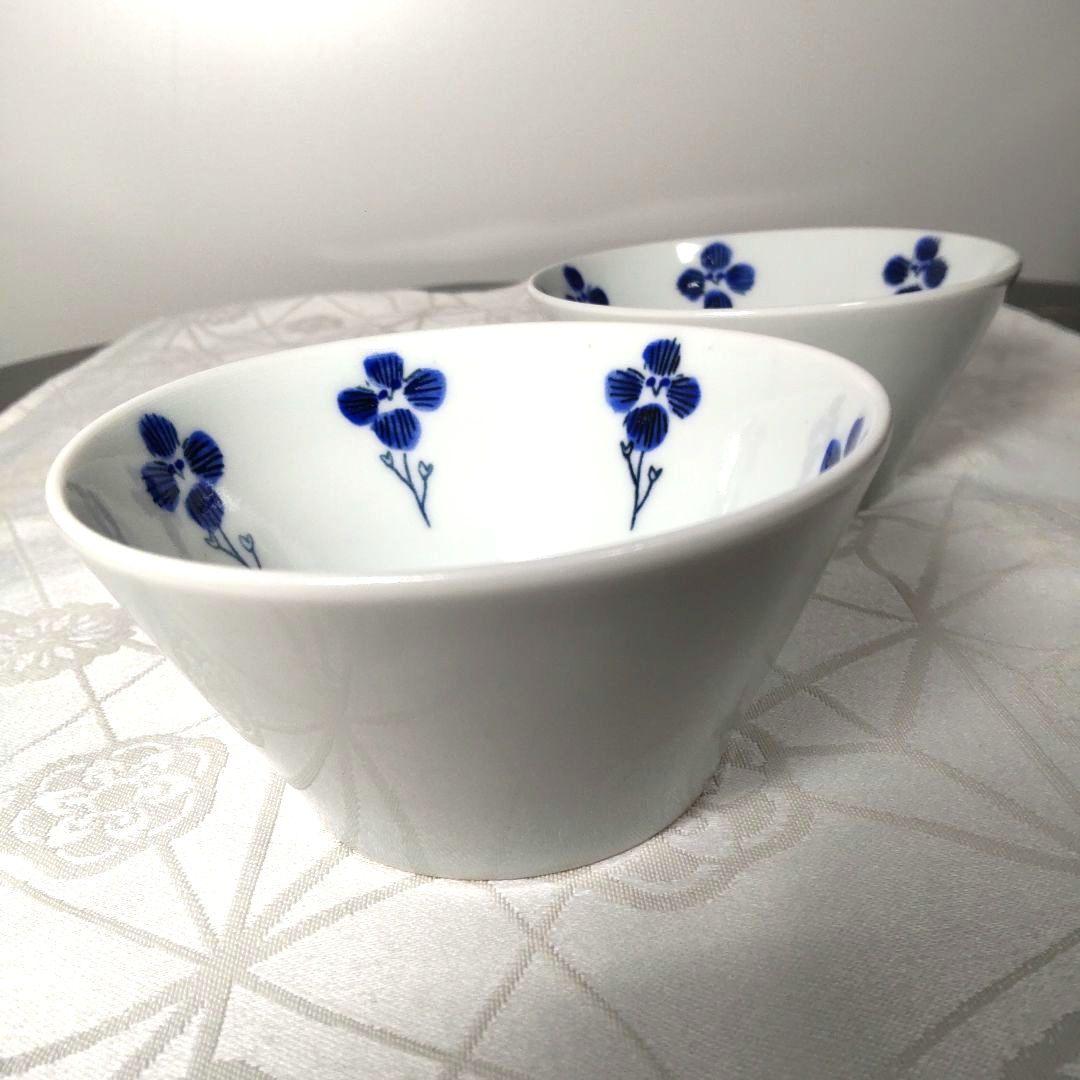 ametuchi アメツチ 小鉢 フリーカップ 青花唐草 2個