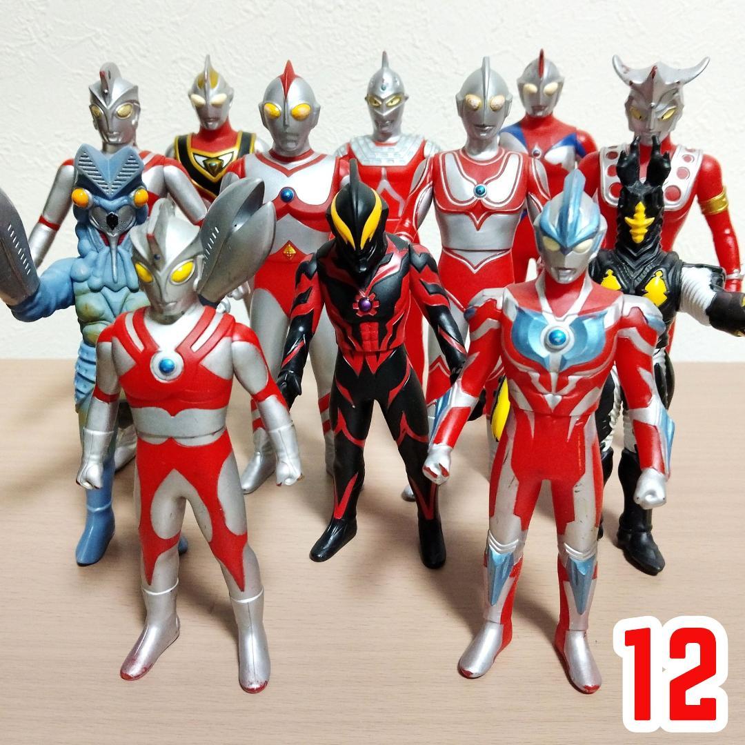 ウルトラマン 怪獣 ソフビまとめ売り 42体　ライブサイン付